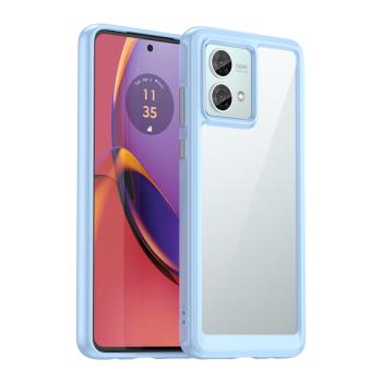 CRYSTAL Ochranný kryt pre Motorola Moto G84 5G modrý