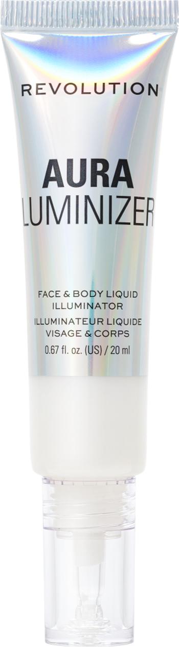 Revolution Rozjasňovač na tvár a telo Aura Luminizer Mood Switch (Face & Body Liquid Illuminator) 20 ml