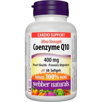 WEBBER NATURALS Koenzým Q10 EXTRA FORTE 60 kapsúl