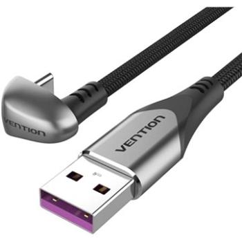 Vention USB-C to USB 2.0 U-Shaped 5A Cable 1M Gray Aluminum Alloy Type (COHHF)