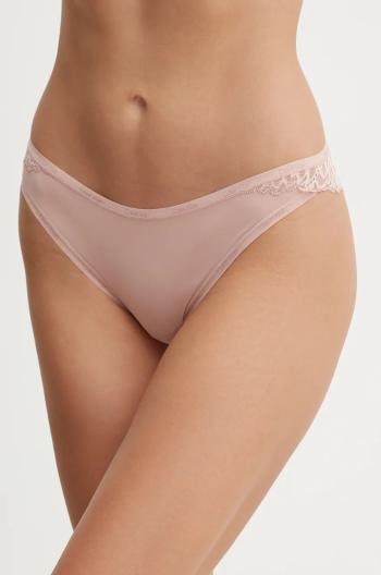 Brazílske nohavičky Calvin Klein Underwear ružová farba, 000QF7829E