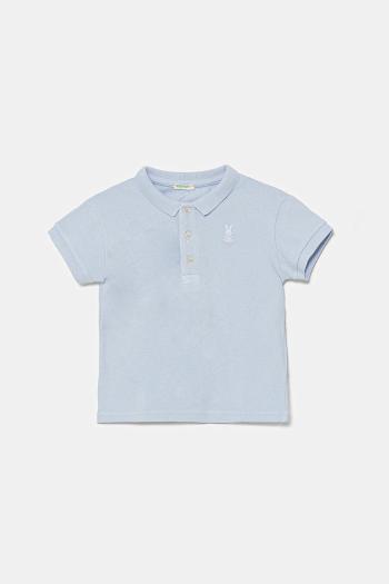 Detské pólo United Colors of Benetton jednofarebné, 3WG9A3007