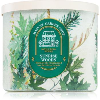 Bath & Body Works Sunrise Woods vonná sviečka 411 g