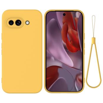 RUBBER Ochranný kryt pre Google Pixel 9a žltý