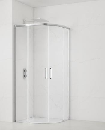 Sprchový kút čtvrtkruh 90x90 cm SAT TEX BB SATTEXSBB90CRT