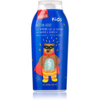 BIOBAZA Action Hero sprchový gél na telo a vlasy pre deti 250 ml