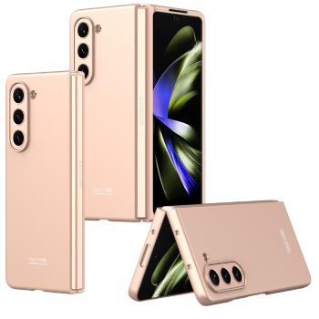 GKK PLASTIC Ochranný kryt Samsung Galaxy Z Fold5 5G ružovozlatý