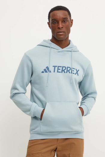 Tepláková mikina adidas TERREX s kapucňou, s potlačou, JH3277
