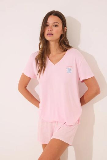 Pyžamový komplet women'secret 2-pak ružová farba, 4752524