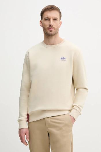 Mikina Alpha Industries Bluza Alpha Industries 188307 03 pánska, čierna farba, jednofarebná, 188307