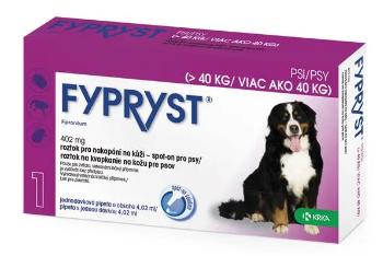 Fypryst Spot-on pipeta proti kliešťom a blchám pre psy, XL 4,02ml