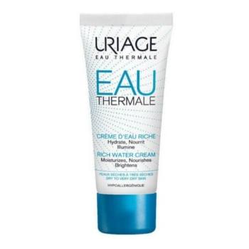 Uriage Výživný a hydratačný krém pre suchú až veľmi suchú pleť Eau Thermale (Rich Water Cream) 40 ml