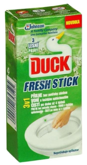 DUCK WC pásiky Fresh Stick Pine 3 ks