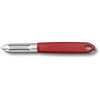 Victorinox škrabka na zemiaky s dvojitým vrúbkovaným ostrím červená (7.6077.1)