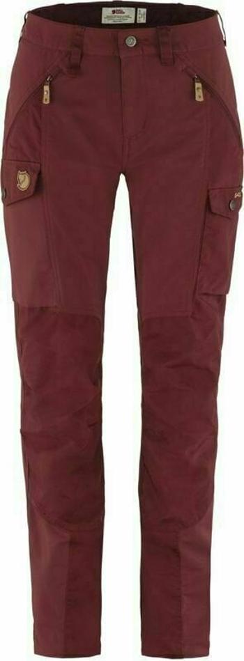 Fjällräven W Nikka Bordeaux Red 40 Outdoorové nohavice