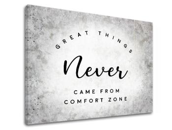 Motivačný obraz na stenu Great things 60x90 cm