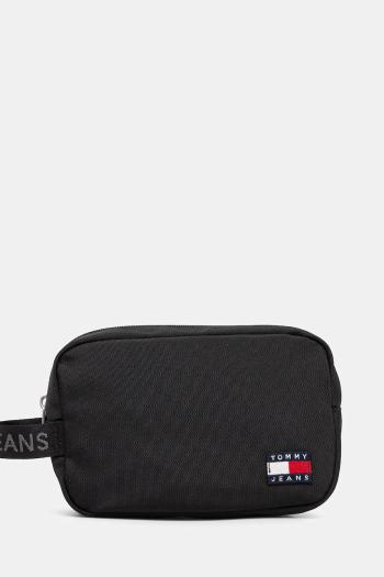Kozmetická taška Tommy Jeans čierna farba, AM0AM13537