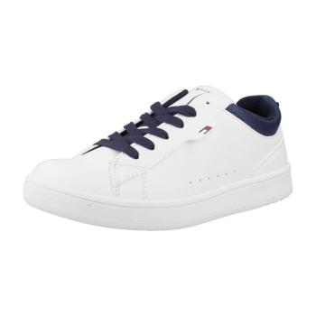 Tommy Hilfiger  LOW CUT LACE-UP  Módne tenisky Biela