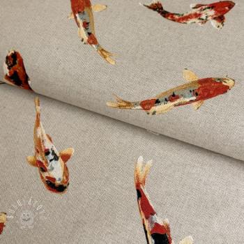 Dekoračná látka Linenlook Koi carp