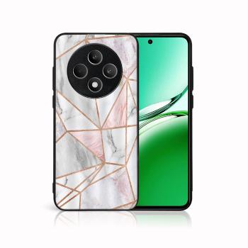 MY ART Ochranný kryt pre Oppo Reno12 5G PINK MARBLE (143)