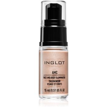 Inglot AMC krémový rozjasňovač na tvár a telo odtieň 69 15 ml