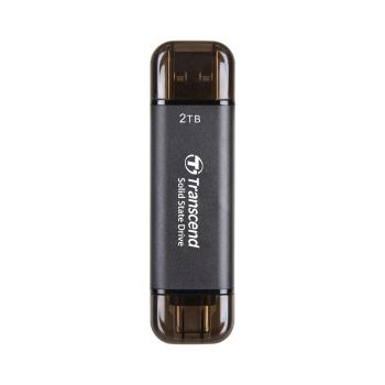Transcend TS2TESD310C 2TB USB Type-A/USB Type-C 3D NAND flash R 1050 MB/s, W 950 MB/s
