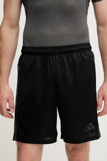 Tréningové šortky adidas Performance WORKOUT ESSENTIALS PLUS čierna farba, JV7263