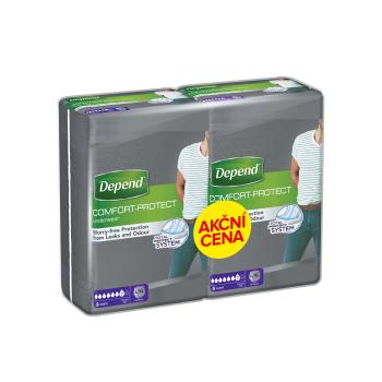 DEPEND Pánske naťahovacie nohavičky Normal L/XL Duopack 18 ks