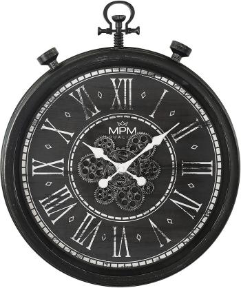 MPM Quality Designové plastové hodiny s ozubeným soukolím Vintage Timekeeper E01.4326.90