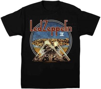 Led Zeppelin Tričko LZII Searchlights Unisex Black XL