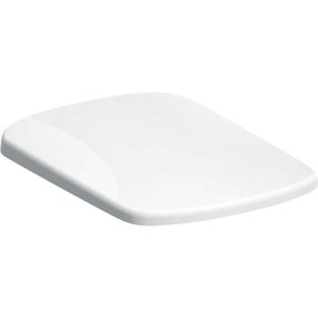 GEBERIT - Selnova Square WC doska, duroplast, Softclose, biela 500.336.01.1