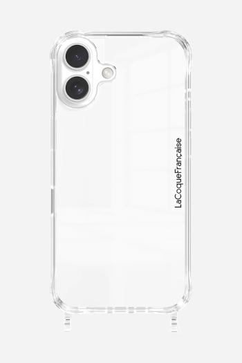 Puzdro na mobil LaCoqueFrançaise iPhone 16 priehľadná farba