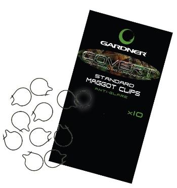 Gardner klip na červy covert maggot clips-standart 10 mm