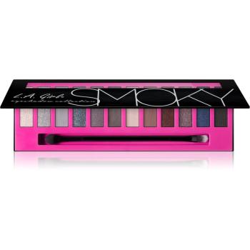 L.A. Girl Cosmetics Beauty Brick Collection paletka očných tieňov odtieň Smoky 12 g