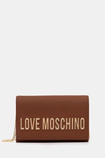 Kabelka Love Moschino hnedá farba, JC4103PP1NKD0312