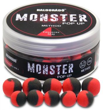Haldorádó plávajúce boilie pop-up method monster 30 g 9 + 11 mm - pikantná pečeň
