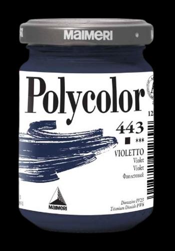 MAIMERI POLYCOLOR - Jemné vinylové farby 443 - violet, 140 ml