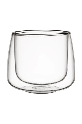 Sada pohárov Villeroy & Boch Artesano Coffee 180 ml 2-pak priehľadná farba