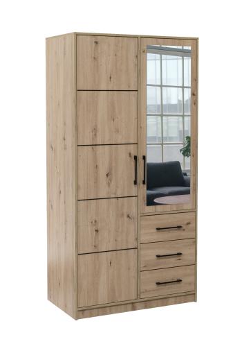 ArtStol Šatníková skriňa KOS D2 | dub artisan