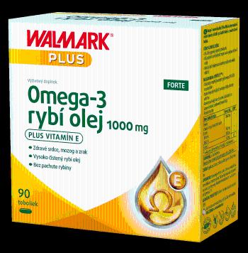 WALMARK Omega - 3 FORTE rybí olej 1000 mg 90 kapsúl