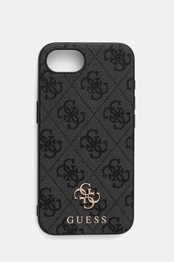 Puzdro na mobil Guess iPhone 16e čierna farba, GUHMPSE4P4SM4MK