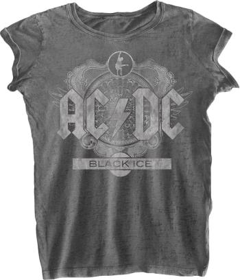 AC/DC Tričko Black Ice Womens Charcoal Grey M