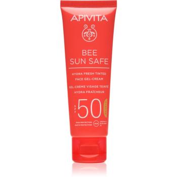 Apivita Bee Sun Safe Hydra Face Tinted SPF50 tónovaný gélový krém SPF 50 50 ml