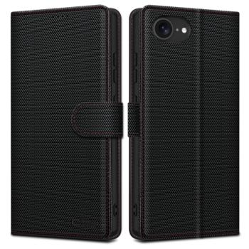 Tech-Protect Wallet RS knižkové puzdro na iPhone 16e, čierne
