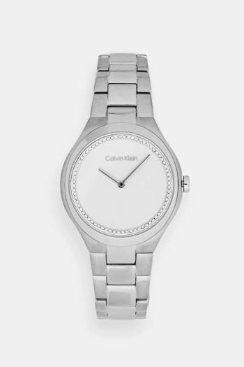 Hodinky Calvin Klein dámske, strieborná farba, 25200365