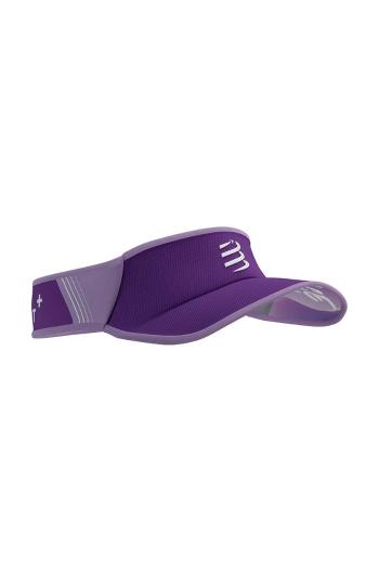 Šilt Compressport Visor Ultralight fialová farba, vzorovaná, XHWU3893