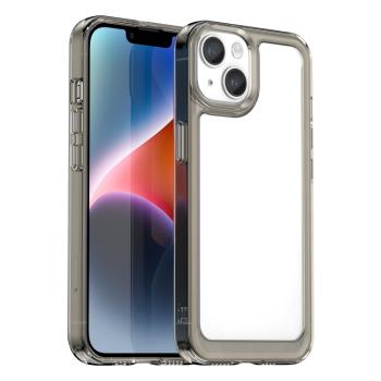 CRYSTAL Ochranný kryt Apple iPhone 15 Plus šedý