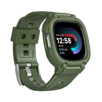 GLACIER Ochranné puzdro pre Fitbit Versa 4 / 3 / 2 / 1 zelené