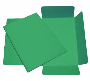 Mapa 253 A4 prešpaný 3 klopy tmavo zelená