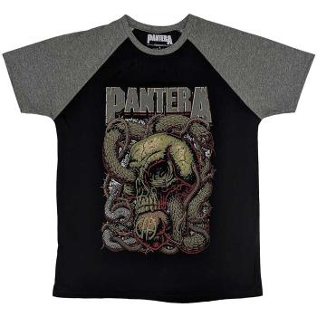 Pantera tričko Serpent Skull Šedá/Čierna XXL